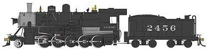Bachmann 85401 HO Scale Baldwin 2-10-0 Russian Decapod - WowSound(R) and DCC - Spectrum(R) -- Atchison, Topeka & Santa Fe #2456 (black, graphite)