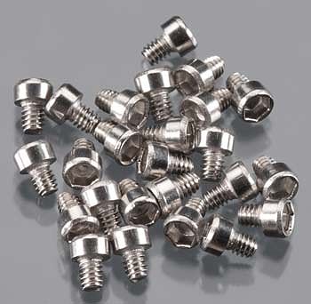 Bachmann 94656 G Scale Hex Screws -- Stainless Steel pkg(25)