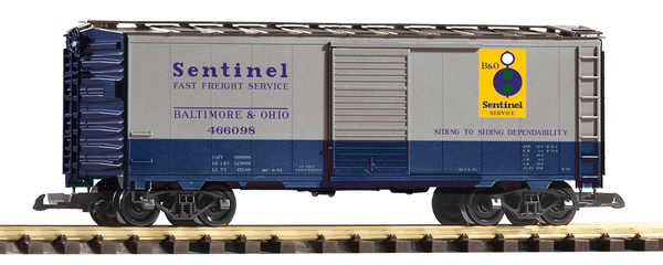 Piko 38879 G Scale B&O Sentinel Boxcar