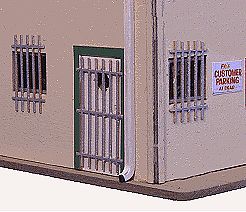 Blair Line 2708 N Scale Burglar Bars - Kit -- pkg(24)
