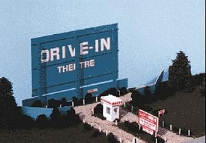 Blair Line 68 N Scale Drive-In Theatre -- Kit