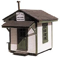 BTS (Better Than Scratch) 27107 HO Scale Southern Railway Team Track Office -- 1-5/8 x 2" 4.1 x 5.1cm