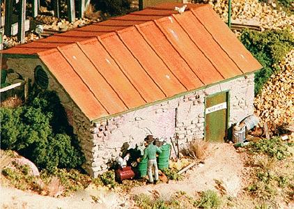 BTS (Better Than Scratch) 27455 HO Scale Buck's Dynamite Building -- 3-3/16 x 2-3/16"