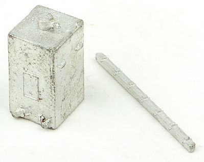 Custom Finishing 295 HO Scale Lubrication Cabinet -- Two-Handled Door