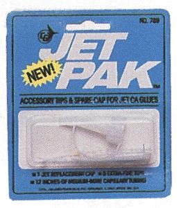 CGM Enterprises (Jet) 789 All Scale Jet Pak(TM) Caps & Tips -- Assorted Tips, Spare Cap & 12" Caillary Tubing