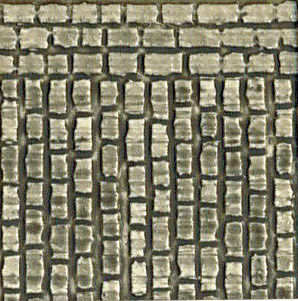 Chooch Enterprises 8656 HO Scale Flexible Roadway - Cobblestone -- Medium for HO Scale