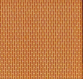 Chooch Enterprises 8668 All Scale Flexible Brick Pavers Sheet -- Medium for HO Scale: 3-3/4 x 12" 9.5 x 30.5cm