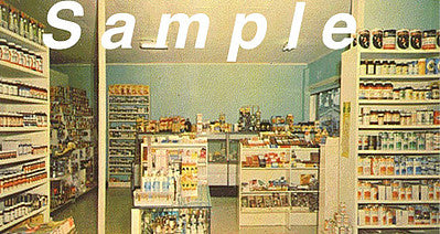 City Classics 1310 HO Scale Picture Window Photo Interior - Small Store #2 -- Fits 3 to 3-1/2"  7.6 to 8.9cm Wide x 1-5/8"  4.1cm Building Storefront