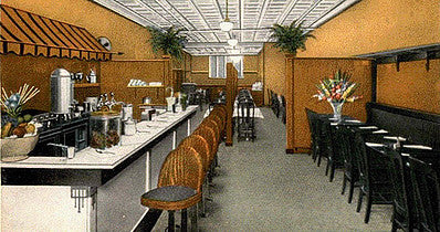 City Classics 1312 HO Scale Picture Window Photo Interior - Cafe -- Fits 3 to 3-1/2"  7.6 to 8.9cm Wide x 1-5/8"  4.1cm Building Storefront