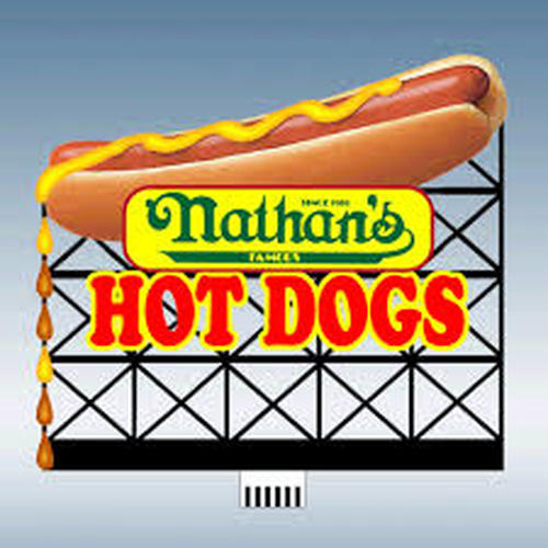 Miller Engineering 443552 Ho/N Nathan'S Hot Dogs Bb