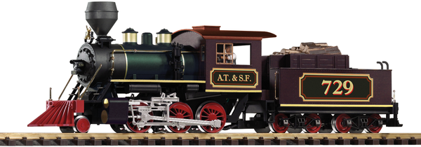 Piko 38227 G Scale SF Mogul Loco w/Sound