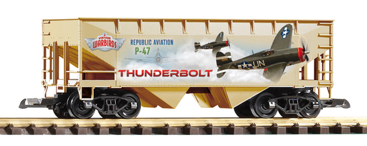 Piko 38903 G Scale Vintage Warbirds P-47 Hopper