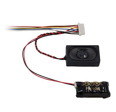 Digitrax PX10810 All Scale PX108-10 Power Xtender with 16 x 26 x 9mm Box Speaker -- Use with 10-Pin Sound Harness - 1.007 x .492 x .299"  25.6 x 12.5 x 7.6mm