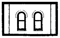 Design Preservation Models 30112 HO Scale Modular Building System(TM) -- One-Story Wall Sections w/Arched Windows - Kit
