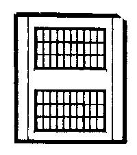 Design Preservation Models 30174 HO Scale Modular Building System(TM) -- Two-Story Wall Sections w/2 Steel Sash Windows - Kit