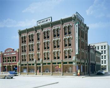 Design Preservation Models 51600 N Scale DPM Structure Kits -- Wilhelmi's Mercantile - 5-1/4 x 2-5/8"  13.3 x 6.4cm