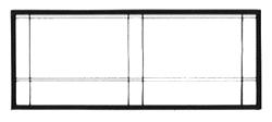 Design Preservation Models 60101 N Scale N Scale Modulars System(TM) (Plastic) -- Street/Dock Level Blank Wall pkg(3) 3-1/2" Wide x 1-13/32 High (8.7 x 3.5cm)