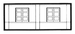 Design Preservation Models 60105 N Scale N Scale Modulars System(TM) (Plastic) -- Dock Level Freight Door pkg(3); 3-1/2" Wide x 1-13/32" High (8.7 x 3.5cm)