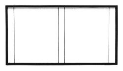 Design Preservation Models 60121 N Scale N Scale Modulars System(TM) (Plastic) -- Two-Story Blank Wall pkg(3); 3-1/2" Wide x 1-15/16" High (8.7 x 4.8cm)