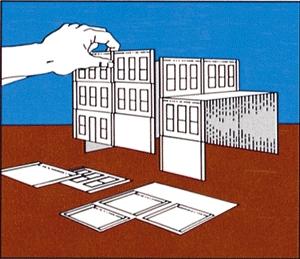 Design Preservation Models 90191 O Scale Modular Wall Planning Packet for O Scale