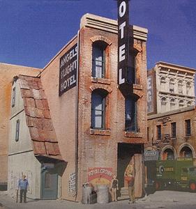 Downtown Deco 1033 HO Scale Skid Row Part Three -- Kit - 3-1/2 x 6"  8.9 x 15.2cm