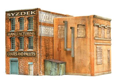 Downtown Deco 1057 HO Scale Syzdek Manufacturing -- Kit