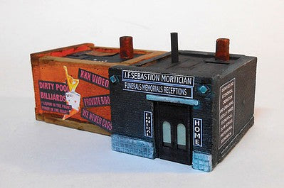 Downtown Deco 2022 N Scale Easy Come Easy Go -- Cast-Hydrocal Kit