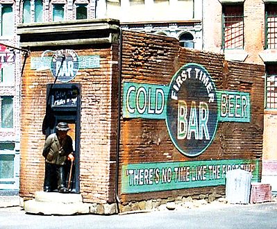 Downtown Deco 52 O Scale First Timer Bar -- Kit