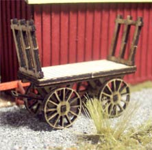 Osborn Models 1084 Ho Baggage Cart 2/Pk