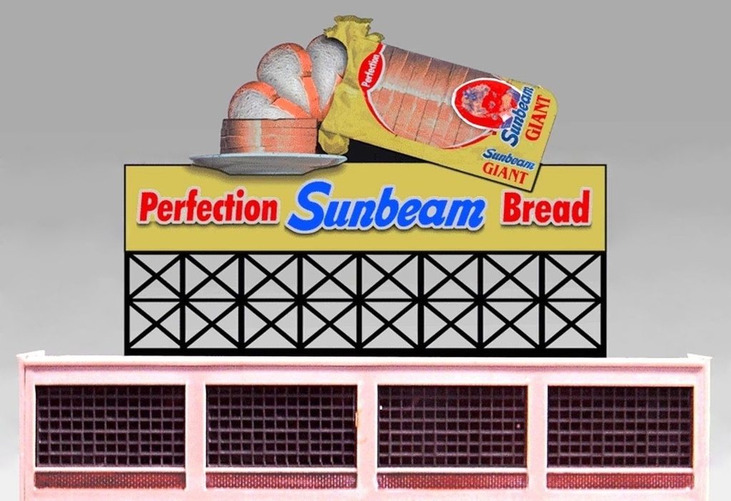 Miller Engineering 883301 Ho/O Sunbeam Bread Bb