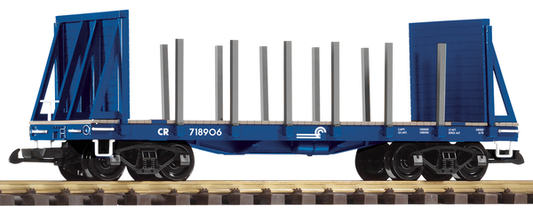 Piko 38766 G Scale CR Bulkhead Flatcar