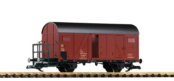 Piko 37960 G Scale DB IV 2-Axle Boxcar w/Brake Platform