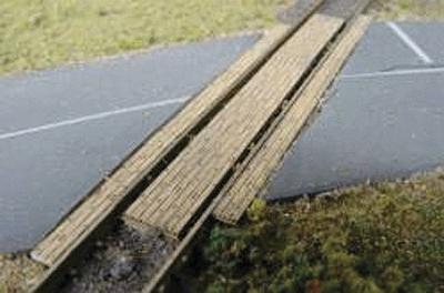 GCLaser 1271 N Scale Grade Crossing pkg(2) -- Straight - Fits Code 100 Rail