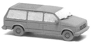 GHQ 51006 N Scale American Vans - (Unpainted Metal Kit) -- 80's/90's Minivan