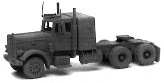 GHQ 52001 N Scale American Trucks - (Unpainted Metal Kit) -- 359 Semi Tractor