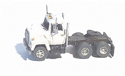 GHQ 52010 N Scale American Trucks - (Unpainted Metal Kit) -- 9000 Semi Tractor