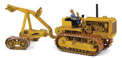 GHQ 53019 N Scale 1940s Logging Arch & Crawler - Kit -- Unpainted