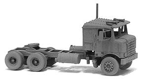 GHQ 56004 N Scale American Truck - (Unpainted Metal Kit) -- 1953 "Bullnose" Semi Tractor