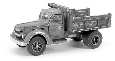 GHQ 56017 N Scale 1950s International Dump Truck - Kit -- Unpainted