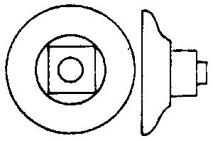 Grandt Line 16 O Scale Nut-Bolt-Washer -- 2-1/2"