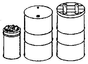 Grandt Line 3013 O Scale 55-Gallon Drums, Fire Barrel Lids & Spike Cans