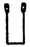 Grandt Line 5190 HO Scale Stirrup Steps -- Rio Grande Drop-Bottom Gondola - Brown Delrin