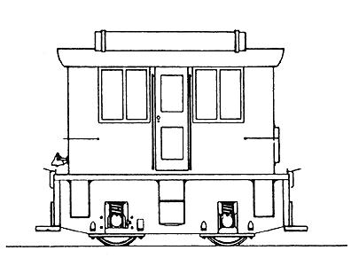 Grandt Line 7089 HO Scale 23-Ton Box Cab - Kit -- Standard Gauge