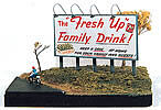 JL Innovative Design 225 N Scale Billboard Sign Kit
