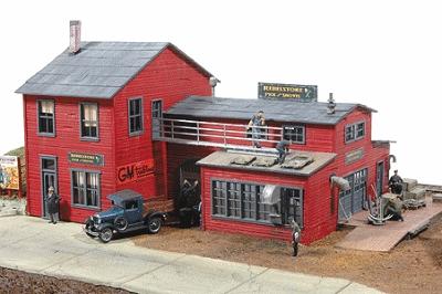 JL Innovative Design 541 HO Scale Rebelstoke Pick & Shovel -- Kit - 8-1/2 x 5-1/2"  21.6 x 14cm