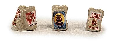 JL Innovative Design 713 HO Scale Mixed Flour Sacks