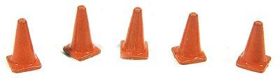 JL Innovative Design 899 HO Scale Custom Highway Cones -- Painted pkg(10)