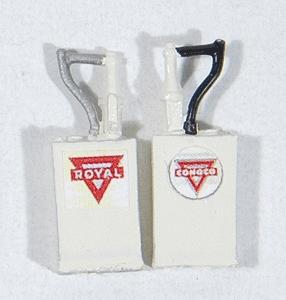 JL Innovative Design 929 HO Scale Custom Oil Highboy 2-Pack -- Conoco