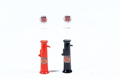 JL Innovative Design 937 HO Scale Custom Gravity-Feed Gas Pump -- Phillips 66 pkg(2)