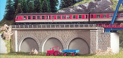 Kibri 37670 N Scale Center Stone Arched Arcades -- 33.9cm